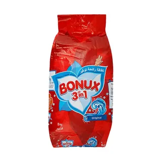 بونكس مسحوق منظف 3 في 1 تحميل أمامي عرض 5KG