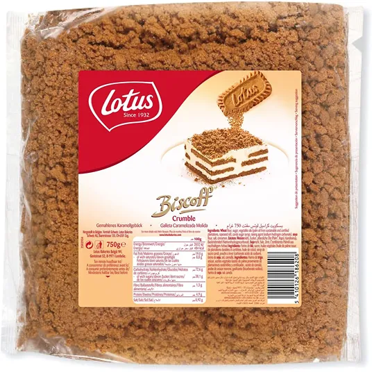LOTUS BISCOFF BISCUIT CRUMBS 750G
