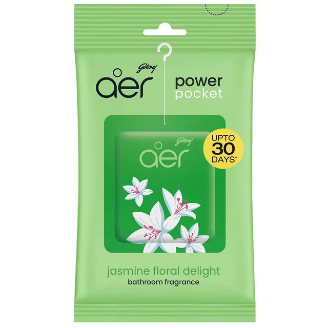 AER AIR FRESHENER BATHROOM JASMINE FLORAL DELIGHT 10G