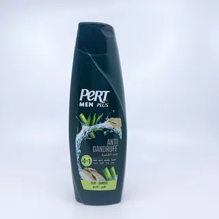 بيرت 4IN1 رجالي ضد القشرة طين وبامبو 400ML