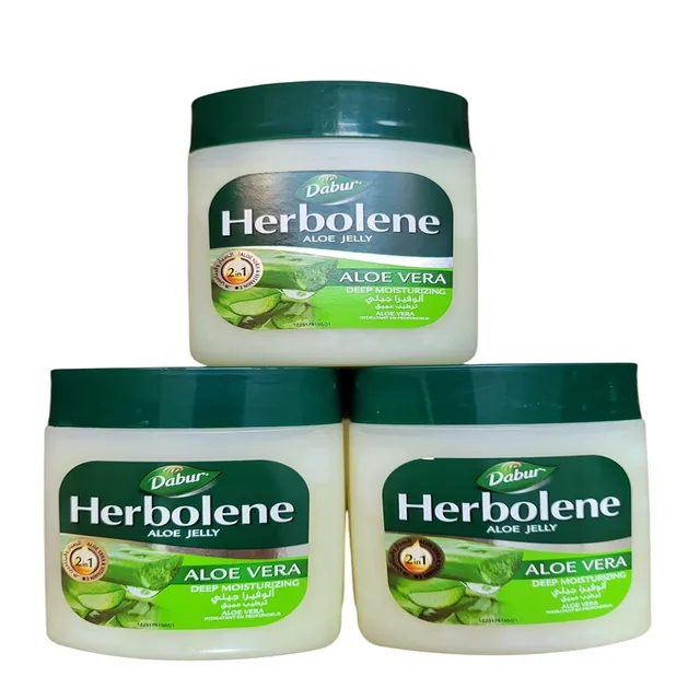 DABUR HERBOLENE JELLY WITH ALOE VERA EXTRACT PROMO 115MLX3