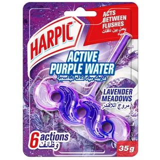 HARPIC TOILET RIM BLOCK LAVENDER MEADOWS 35G