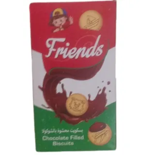 FRIENDS CHOCOLATE FILLED BISCUITS 16G