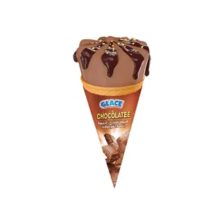 GLACE ICE CREAM CHOCOLATEE CONE 110ML