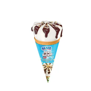 GLACE ICE CREAM POLAR DELIGHT VANILLA CONE 110ML