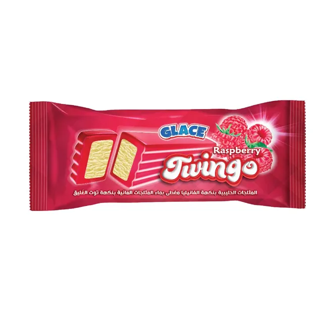 GLACE ICE CREAM RASPBERRY TWINGO 65ML