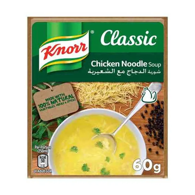 KNORR شوربة نودلز دجاج 60G