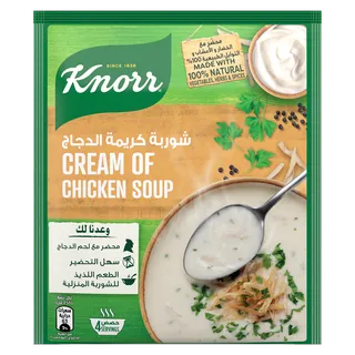 KNORR شوربة كريمة دجاج 65G
