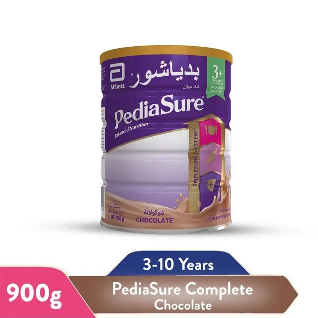 PEDIASURE COMPLETE CHOCOLATE 3+ PEPTIGRO 900G
