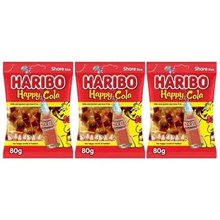 HARIBO JELLY HAPPY COLA SPECIAL OFFER 80GX3