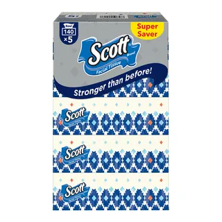 سكوت فوط وجه 2PLY 140S X 5
