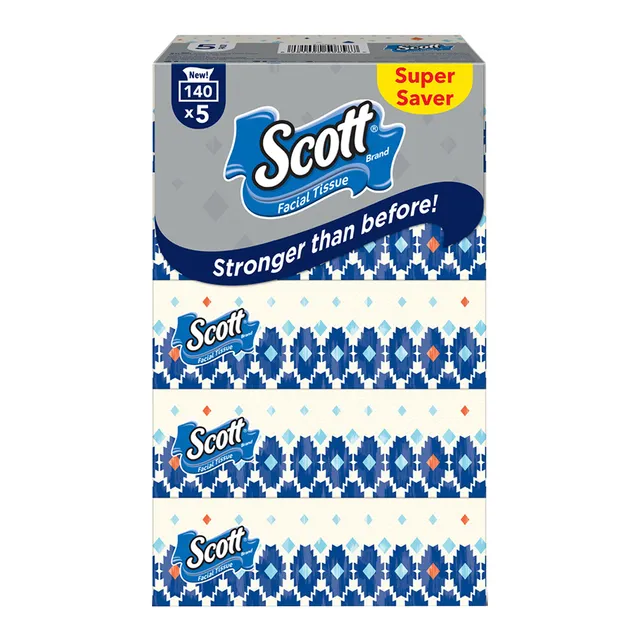 سكوت فوط وجه 2PLY 140S X 5