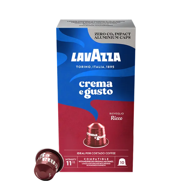 LAVAZZA CAPSULES CREMA E GUSTO RICCO 55G
