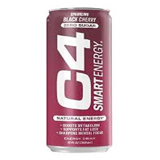 C4 SMART ENERGY DRINK SPARKLING BLACK CHERRY 355ML