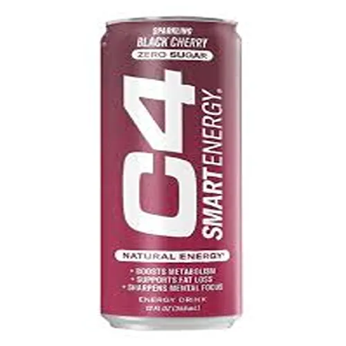 C4 SMART ENERGY DRINK SPARKLING BLACK CHERRY 355ML