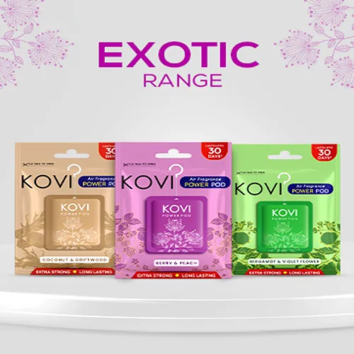 KOVI AIR FRESHENER POD EXOTIC PROMO 10GX3
