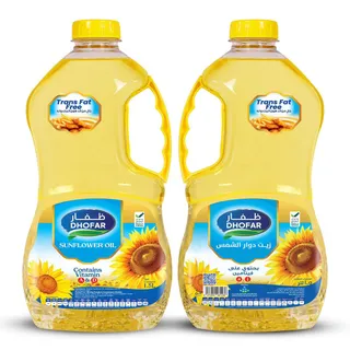 ظفار زيت عباد الشمس 2×1.5لتر