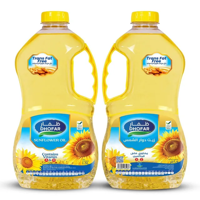 ظفار زيت عباد الشمس 2×1.5لتر