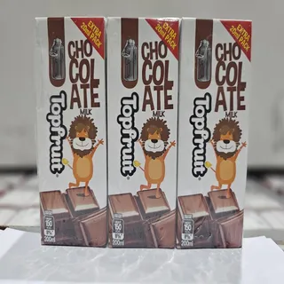 TOPFRUIT UHT CHOCOLATE MILK 200MLX6