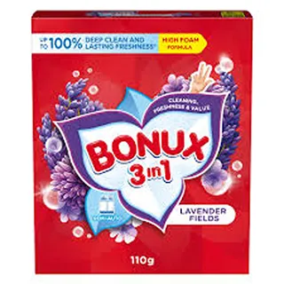 بونكس مسحوق منظف تيك لافندر 110G