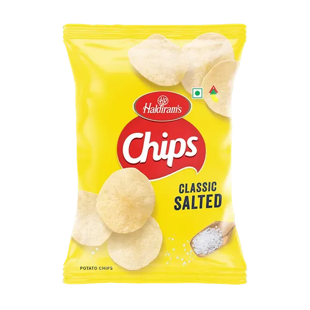HALDIRAMS CHIPS CLASSIC SALTED 120G
