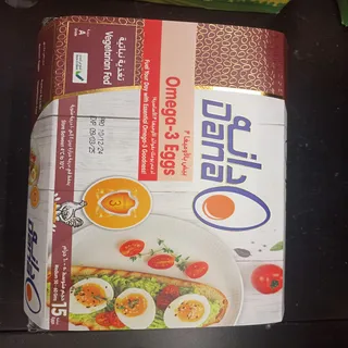دانا بيض بني أوميجا 3 15حبة
