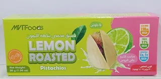 MVT LEMON ROASTED PISTACHIOS 30G
