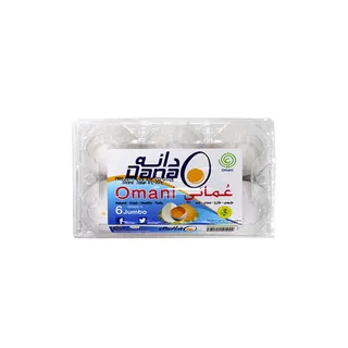 DANA EGGS WHITE LARGE 6S