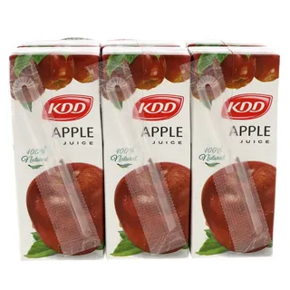 KDD JUICE APPLE SPECIAL OFFER 180MLX6