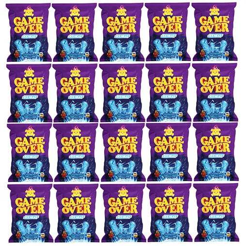 GAME OVER CHIPS ICE HEAT HOT CHILI PEPPER 35GX25