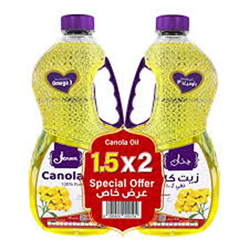 جنان زيت كانولا بريميوم 2X1.5LTR