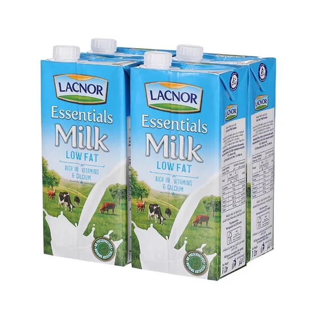 لاكنور حليب UHT قليل الدسم خاص 1LTRX4