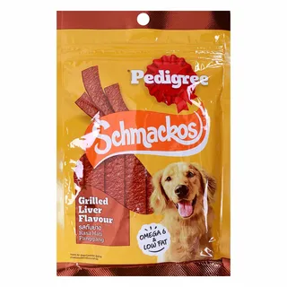 PEDIGREE DOG FOOD SCHMACKOS GRILLED LIVER 70G