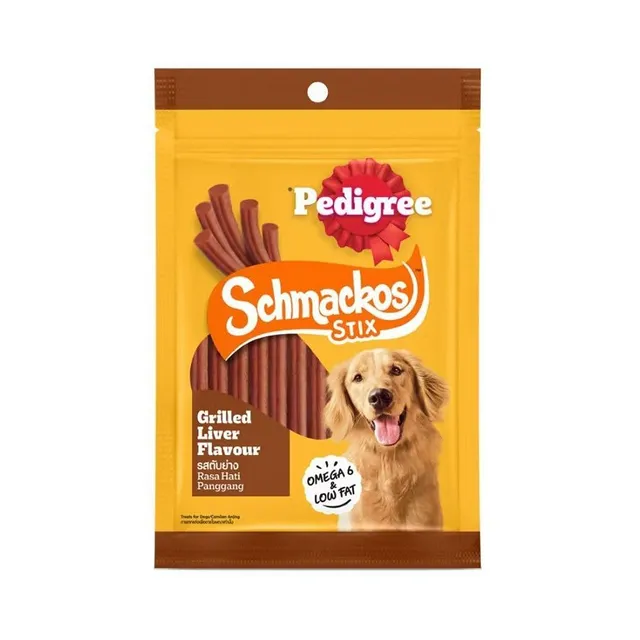 PEDIGREE DOG FOOD SCHMACKOS STIX GRILLED LIVER 70G