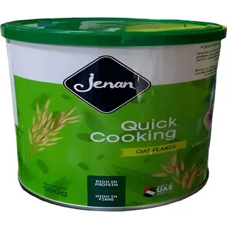 JENAN OAT FLAKES TIN 500G