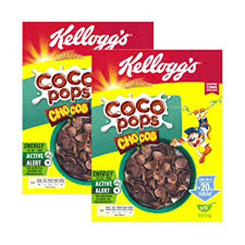 KELLOGGS CEREALS COCO POPS CHOCOS SPECIAL OFFER 330GX2