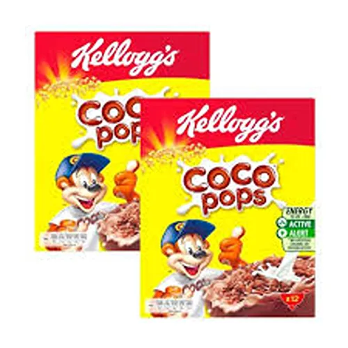 KELLOGGS COCO POPS CEREALS SPECIAL OFFER 330GX2