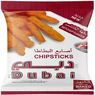 DUBAI CHIPSTICKS KETCHUP FLAVOUR 70G