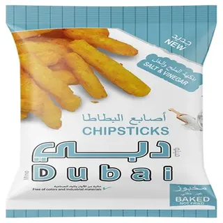 DUBAI CHIPSTICKS SALT & VINEGAR 70G