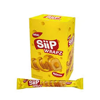 NABATI SIIP WRAPZ CHOCOLATE COATED SNACK 14.5GX12