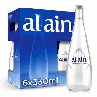 العين ماء عادي زجاجة 6X330ML