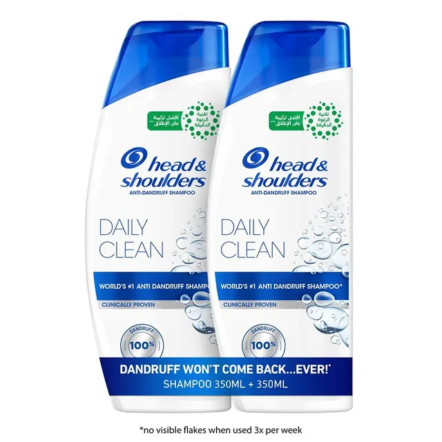 H&S SHAMPOO DAILY CLEAN PROMO 350MLX2