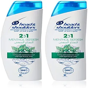 H&S SHAMPOO MENTHOL REFRESH PROMO 350MLX2