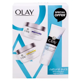 OLAY NATURAL WHITE D+N PROMO 6X2X50ML+FW