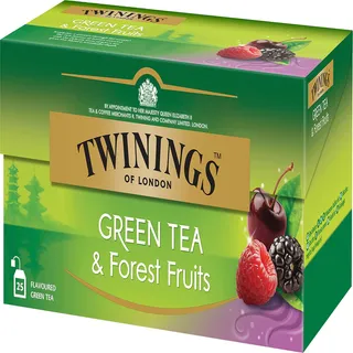 TWININGS GREEN TEA FOREST FRUITS TBAG 50S