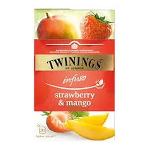TWININGS INFUSO STRAWBERRY MANGO 20`S