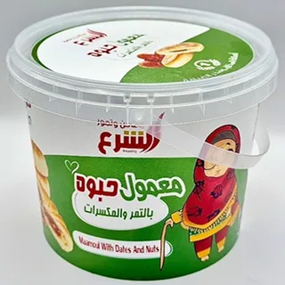 AL SHARA MAAMOUL WITH DATES AND NUTS 500GM