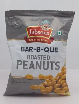 JABSONS PEANUTS BAR B QUE ROASTED 140G