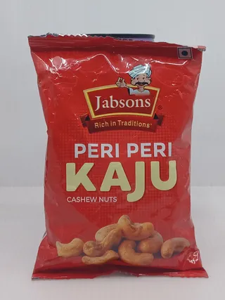 JABSONS CASHEW NUTS PERI PERI 100G