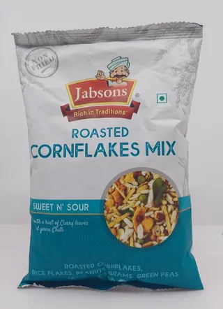 JABSONS NAMKEEN ROASTED CORN FALAKES MIX 200G